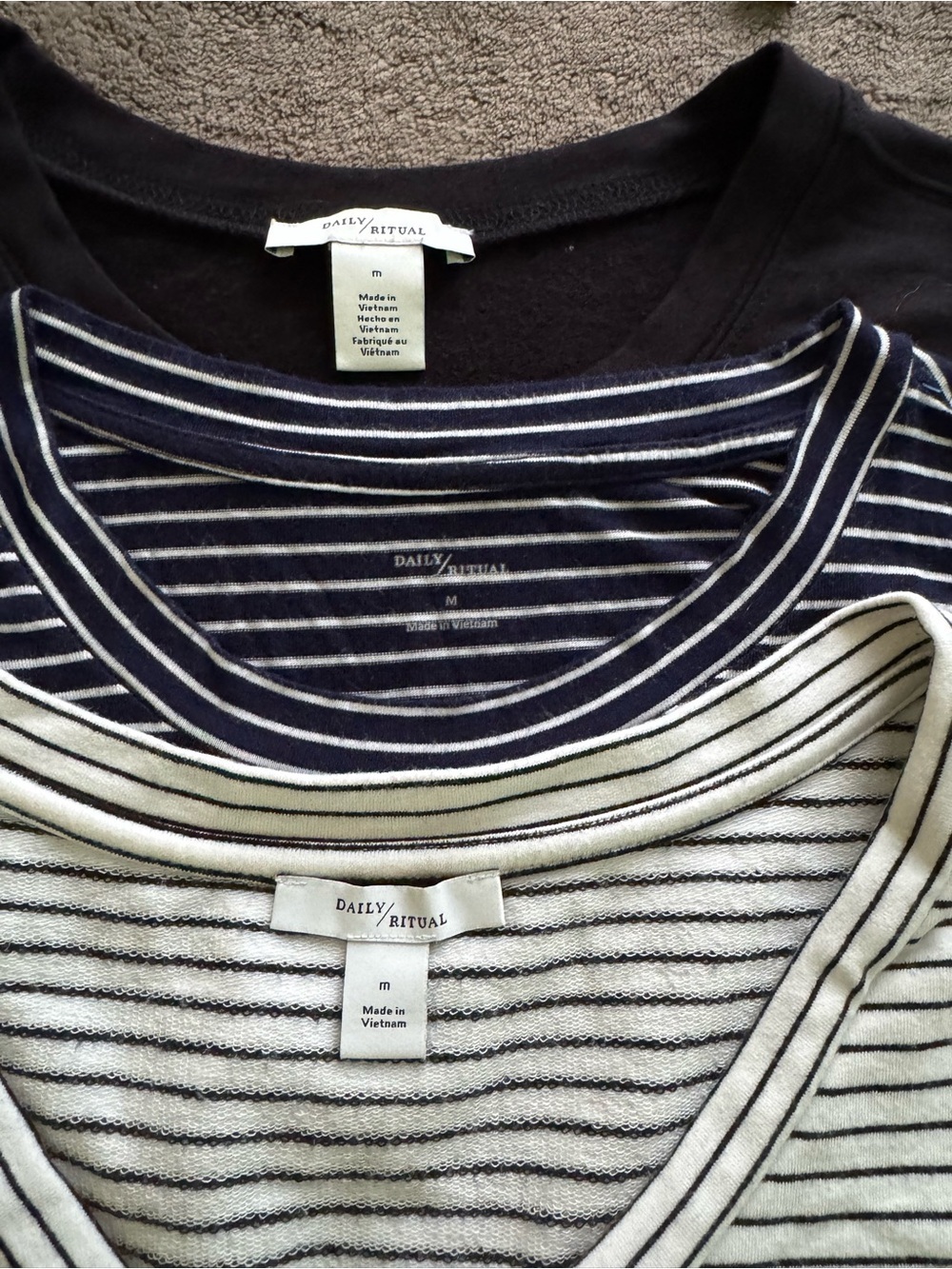 Daily Ritual Set of 3 dress size Medium - Picture 5 of 5